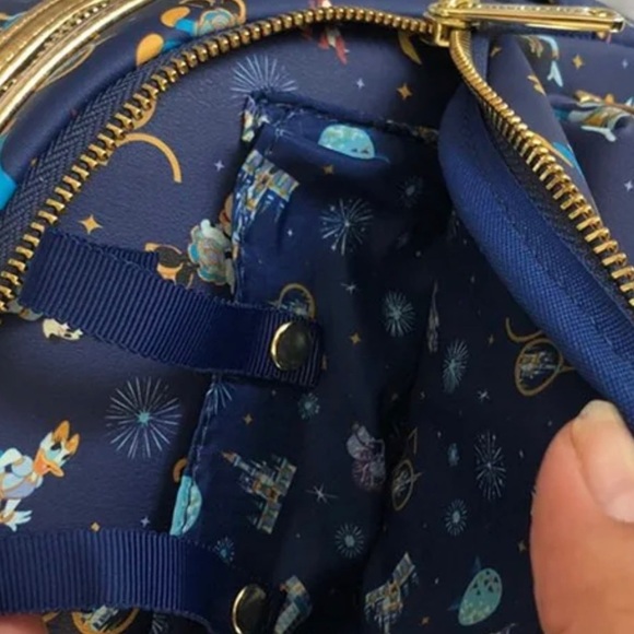 WDW 50th Anniversary Loungefly Backpack - Picture 3 of 4